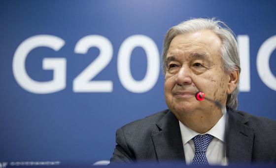 Ahead of G20 Summit in Brazil, Guterres urges bloc to take the lead on peace, climate and other challenges